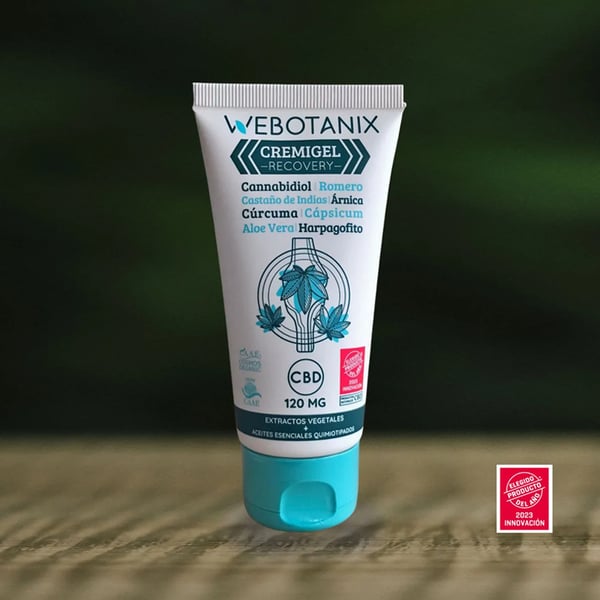 Cremigel Oseo Recovery CBD BIO 75ml WeBotanix : Sensation de soulagement et de bien-être naturel